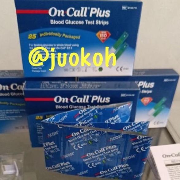 Strip Gula On Call Plus On Call Botol On Call EZ