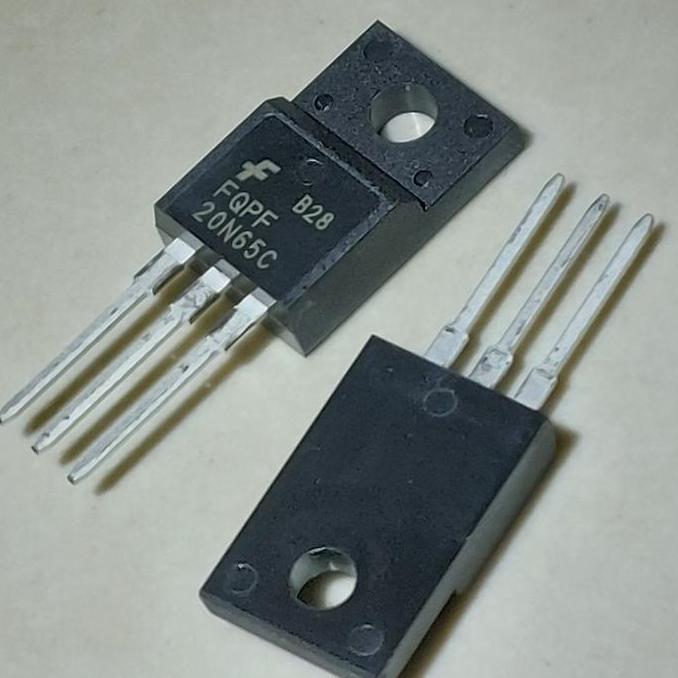 2 BUAH 2PCS FQPF 20N65C 20N65 TO-220F FQPF20N65 FQPF20N65C TRANSISTOR MOSFET N-CHANNEL 20A 650V FET 