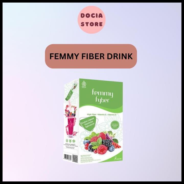 Terbaru Femmy Fiber - Minuman Fiber Drink - Diet - Detox