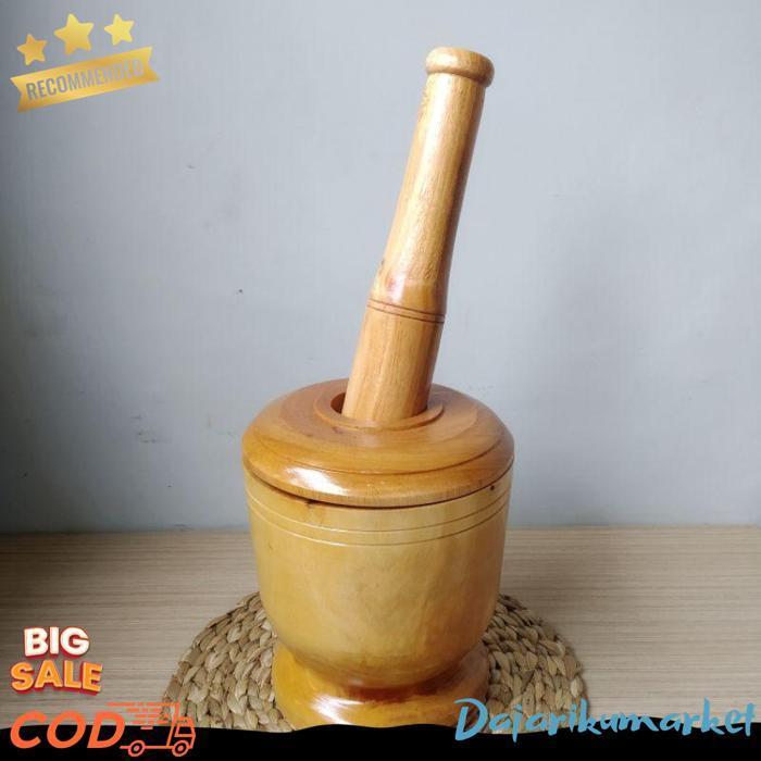 Lumpang Kayu + Tutup, Lumpang Kayu + Penumbuk Kayu 6/11