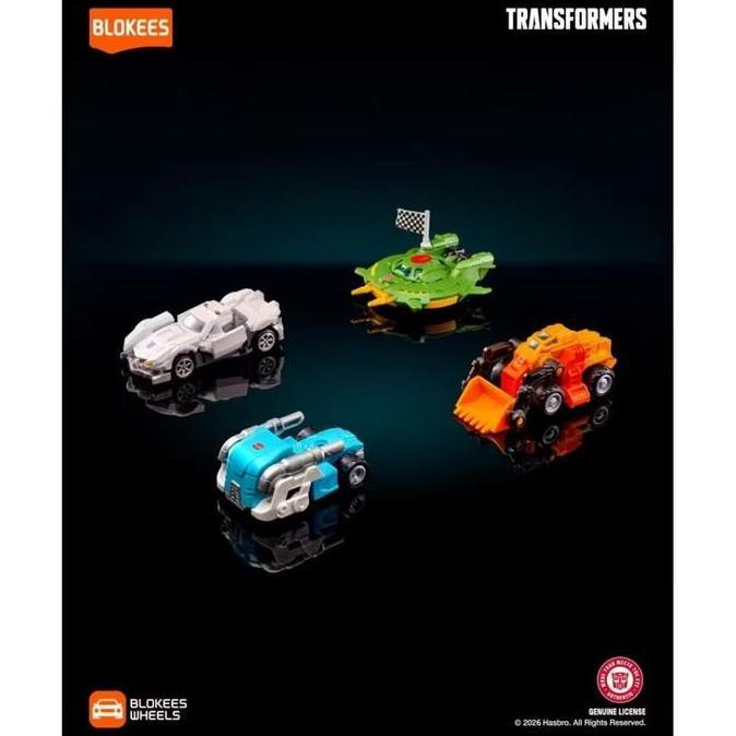 BLOKEES WHEELS TRANSFORMERS C02 WRECK'N RULE VOLUME 02 VOL 02 MODEL KIT MOBIL SKALA 1:64 DIECAST TIT