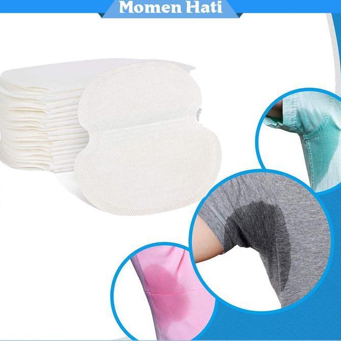 QUANXI 10Pcs Penyerap Keringat Ketiak Pad Ketiak Basah Anti Basah