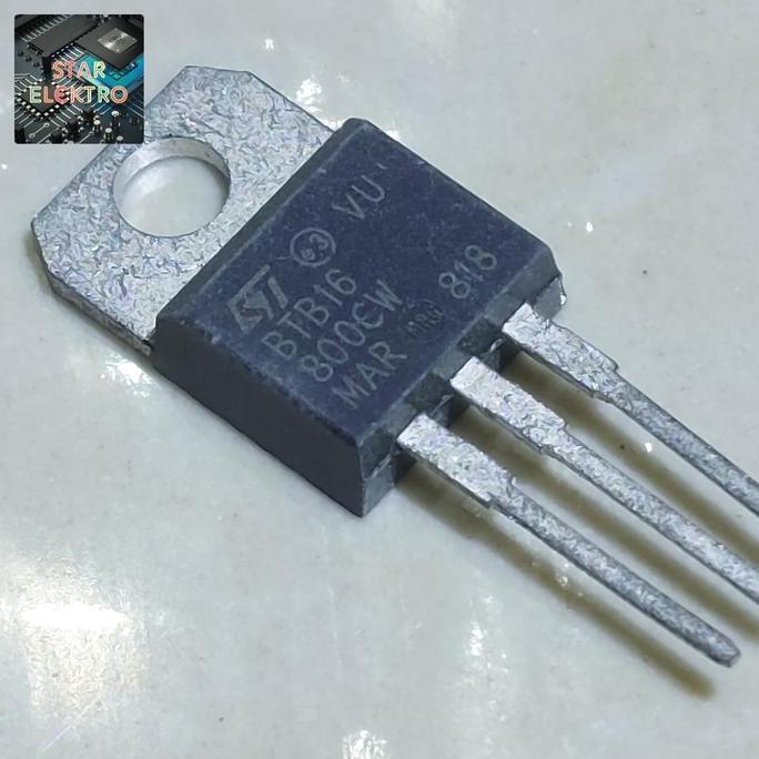 BTB16 800CW TO-220 BTB16800CW BTB 16800CW 16800 16 800 VOLT TRANSISTOR THYRISTOR 16A TRIAC ST TRIACS