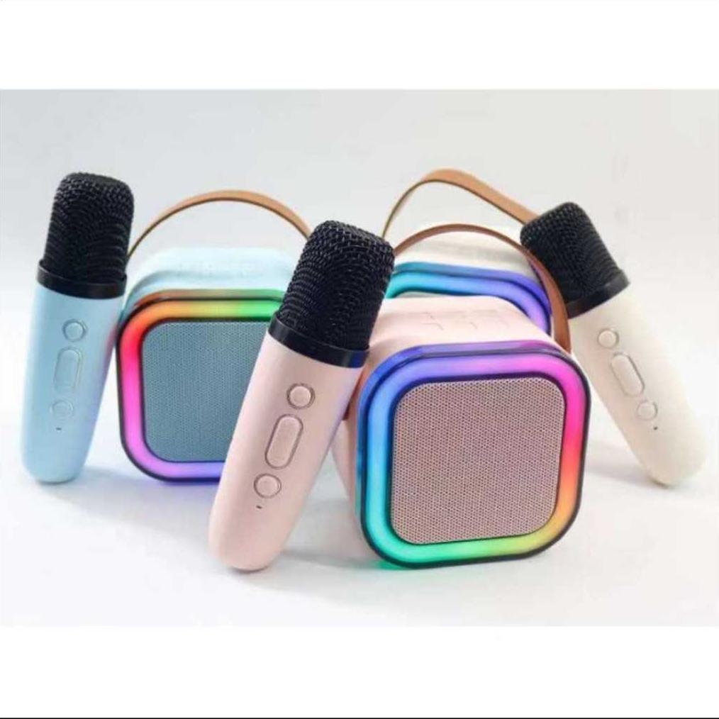 hot sale speaker karaoke mini / speaker bluetooth + mic speaker mini  - 1 mic