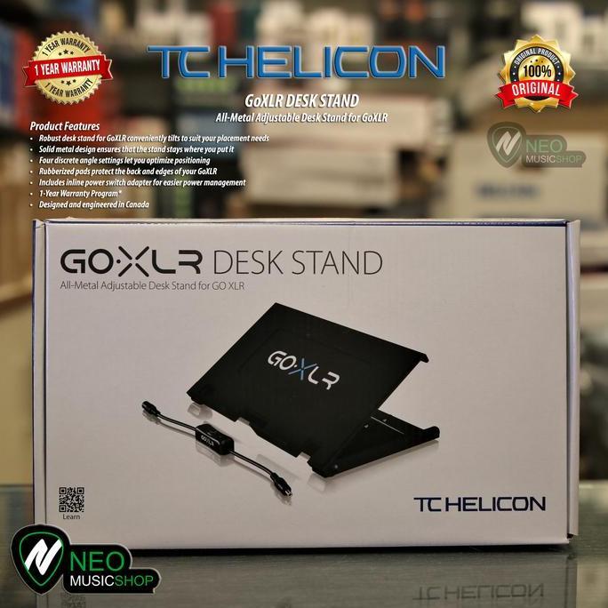 TC Helicon GoXLR DESK STAND All-Metal Adjustable Desk Stand