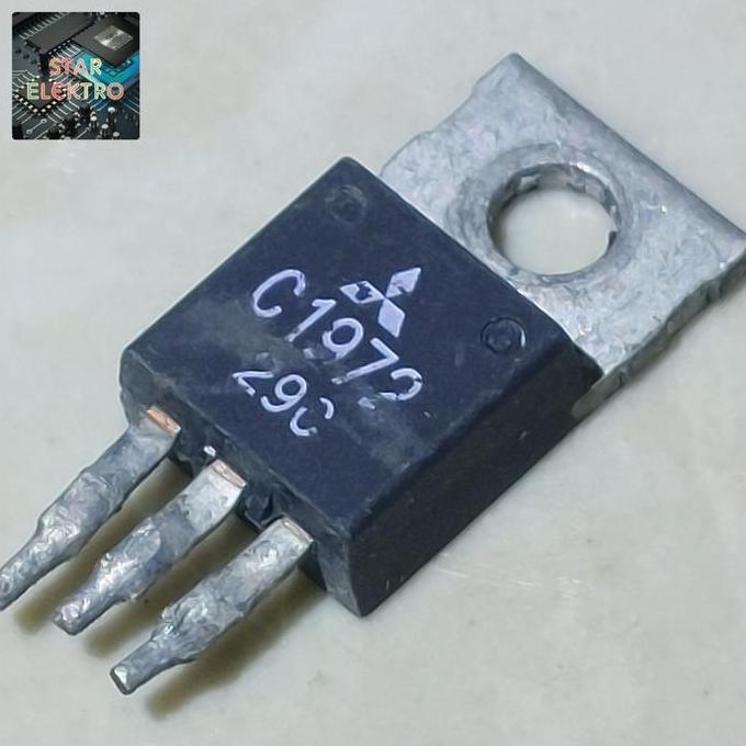 C1972 TO-220 ORIGINAL CABUTAN 2SC1972 2SC 1972 MITSUBISHI TRANSISTOR NPN RF POWER AMPLIFICATION VHF 