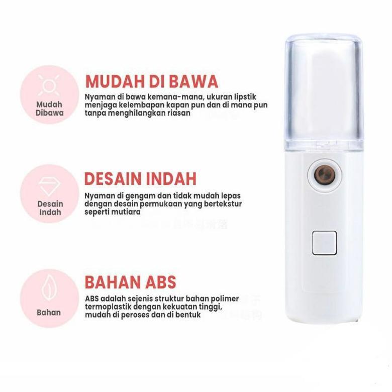 Hot Deals Nano Spray Murah Nano Spray Wajah Mini Murah Nano Spray Portable Ori Gratis Ongkir