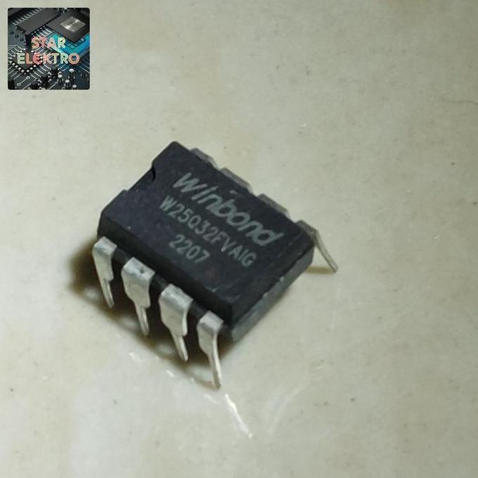 W25Q32FVAIG DIP-8 TANCAP WINDBOND W25Q32 FVAIG 32M-BIT IC SERIAL FLASH MEMORY 2.7V 3.6V 25Q32 25Q32F