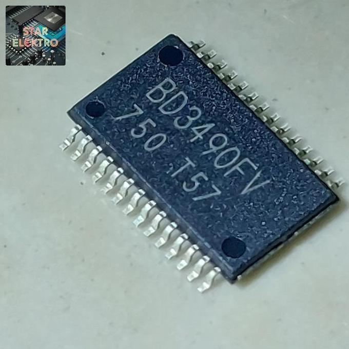 BD3490FV SSOP-28 SMD ROHM BD3490 FV BD 3490 3490FV E2 IC AUDIOPHILE AUDIO AMPLIFIER 4 INPUT STEREO B