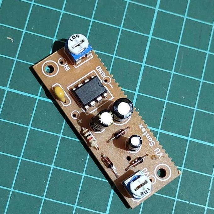 DRIVER VU METER ANALOG AUDIO SOUND PCB MONO HD27