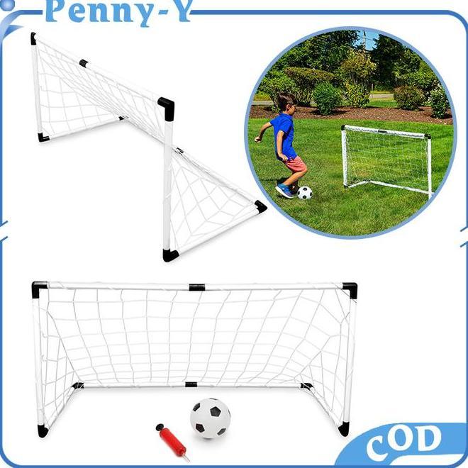 2Pcs Mainan Gawang Sepak Bola Anak Mainan Gawang Bola Gawang Anak Bola
