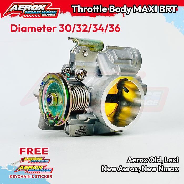Throttle Body Tb Brt & Banana Velocity Aerox 155 & Lexi 125 Original Dan Terpercaya