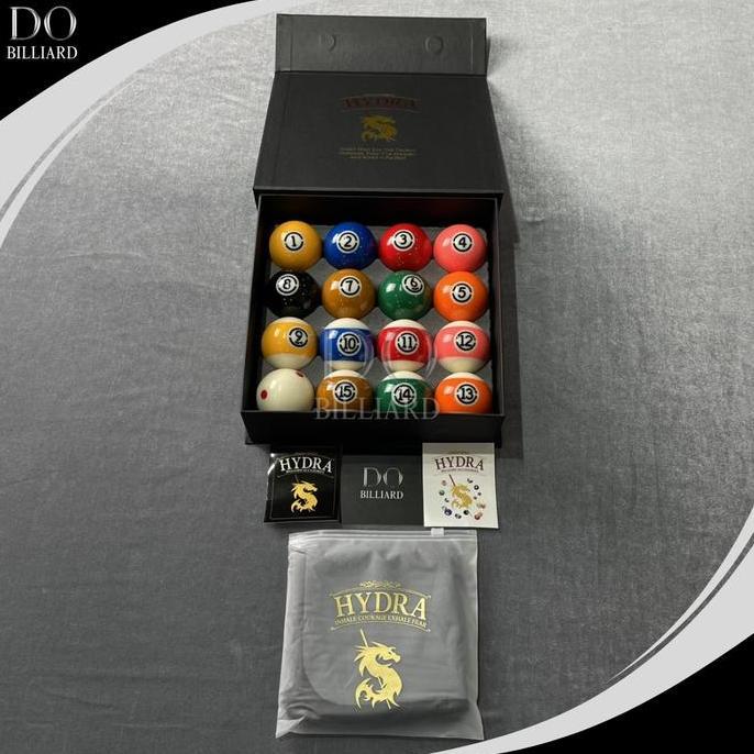 Bola Billiard HYDRA BROWN BALL SET 9 Feet / Set Bola Billiard 9 Feet Hydra Brown Billiard Ball