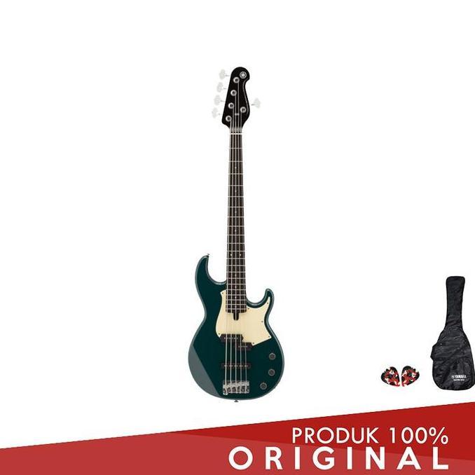Yamaha BB435 Bass/ BB-435/ BB 435 - TEAL BLUE + SOFTCASE & 2PICK
