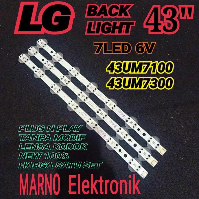 BL BACKLIGHT LG 43UM7100 PTA 43UM7300 PTA 43UM7100PTA 43UM7300PTA 43UM