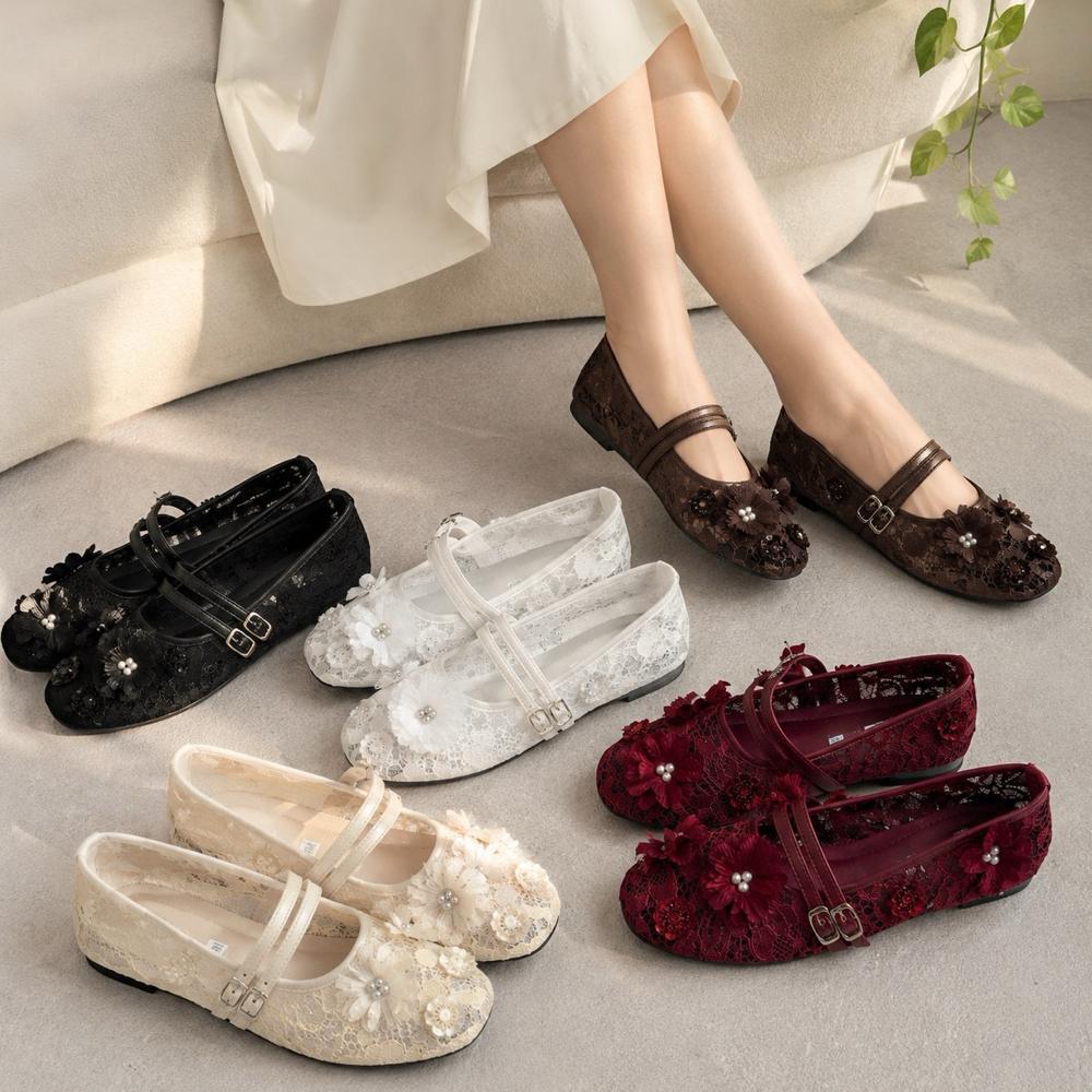 Recommended Flat Shoes Brukat Payet Mewah By Shinta / Flat Shoes Turkiye