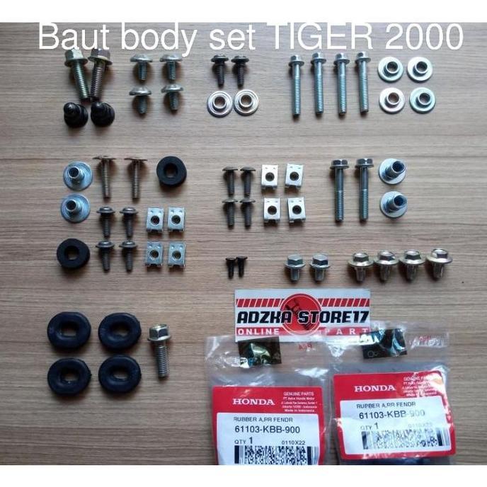 Baut Body Full Set Tiger 2000/Baut Body Lengkap Tiger Lawas Old 2000