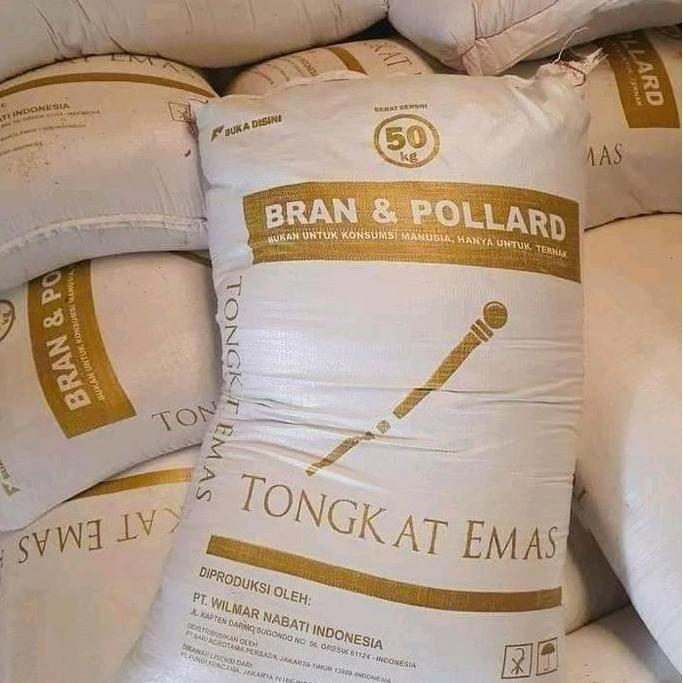PROMO Bran Pollard Tongkat Emas Karungan 50kg