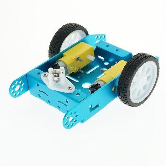 2WD Aluminum Smart Robot Car Chassis Kit DIY