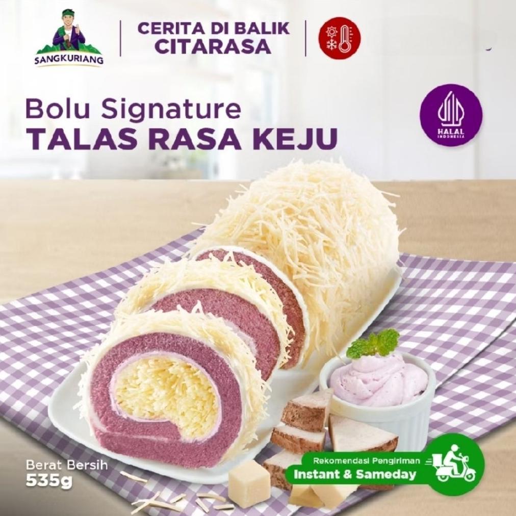Bolu Gulung Premium Talas Keju Sangkuriang Bogor