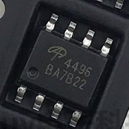 2 BUAH 2PCS AO 4496 SOP-8 SMD 449G AO4496 IC SMD MOSFET N-CHANNEL 10A 30V ALPHA OMEGA P4496 KOMPONEN