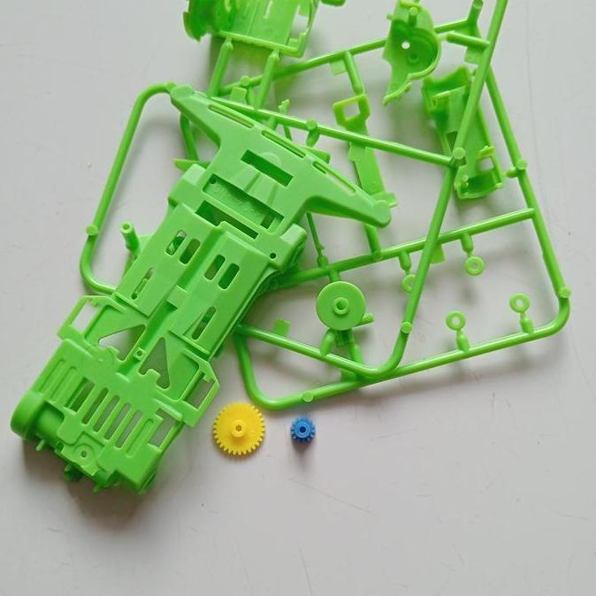 Brinquedo - Rep Tamiya Chassis Super 1 Japan / Chu Kin + Gearbox Set