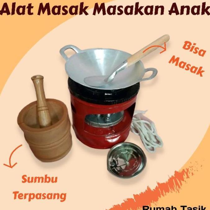 Mainan Masak Masakan Tradisional Paket Lumpang