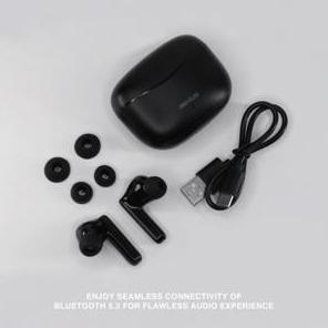 Gerr- Rexus Earphone Wireless Bluetooth Tws Fx5: Earbuds Bluetooth 5.3 Dengan Anc & Transparency Mod
