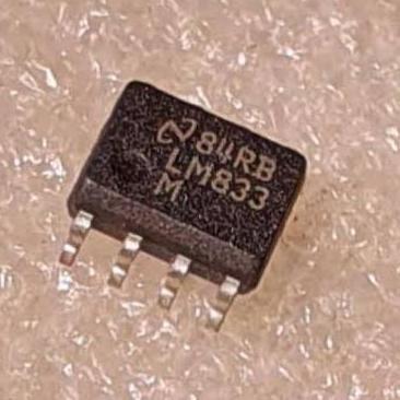 LM833 LM833MX LM833DT 833 M IC SMD DUAL OPAMP SOP-8 LM833M SE27