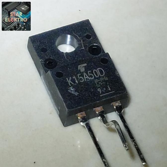 K15A50D TO-220F TK15A50D K15A500 TOSHIBA FET MOSFET 15A 500V N-CHANNEL TRANSISTOR TK 15A50 15A50D SE