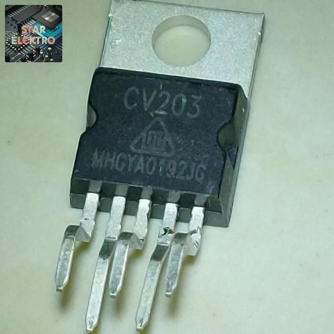 CV203 TO-220-5 CV203CZ HUAJING IC AMPLIFIER 10W CV 203 CRT TV AUDIO SE27
