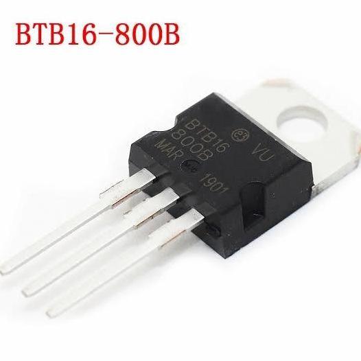 BTB16 800B BTB16800B BTB16-800B TRIAC 800V 16A TO-220 TRANSISTOR SE27