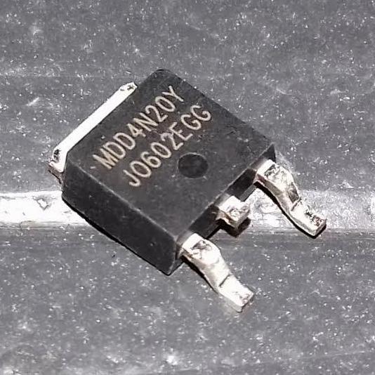 MDD4N20Y MDD 4N20 TO-252 3A 200V N-CHANNEL MOSFET SMD TRANSISTOR SE27