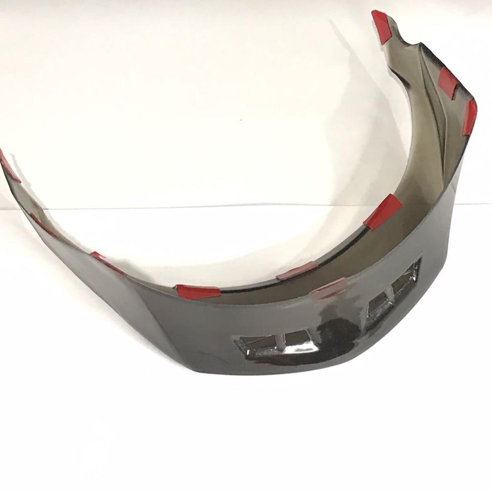 NEW Spoiler Helm / Spoiler Helm Kyoto / Spoiler RSV Lengkap Dengan Baut / Spoiler Lem 3M Untuk Semua