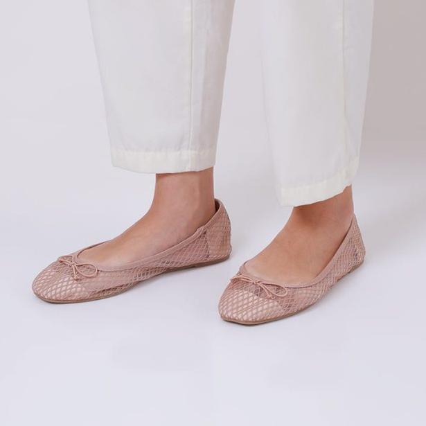 NEW DEALS BERRYBENKA - SEPATU FLATSHOES COMFY WANITA SOFIA MASHINA MESH FLAT