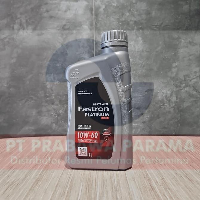 Pertamina Fastron Platinum 10w-60 1 Liter - Oli Mobil