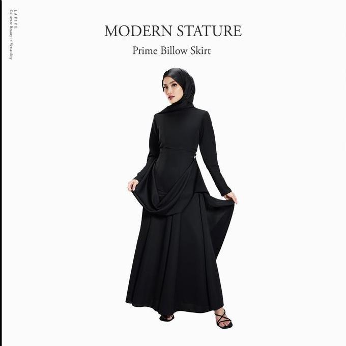 Lafiye - Prime Billow Skirt / Bawahan Wanita (Dew Silk)