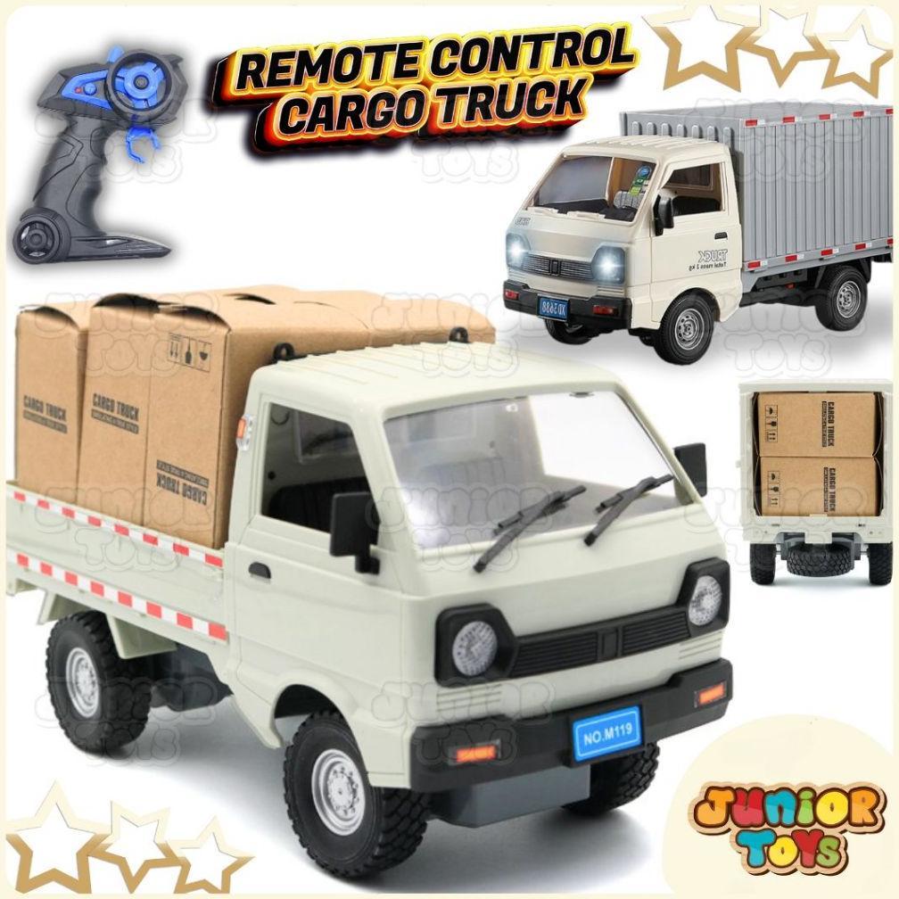 NEW DEALS MOBIL REMOTE CONTROL RC PICK UP BOX CARGO TRUCK MINIATUR CARRY APV MAINAN RC MOBILAN TRUK 