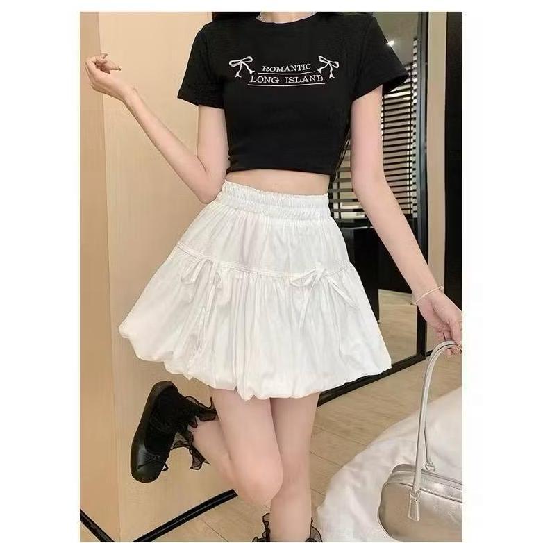 BIG PROMO DF - ROK POLLY MINI SKIRT SUSUN PENDEK / ROK WANITA PENDEK