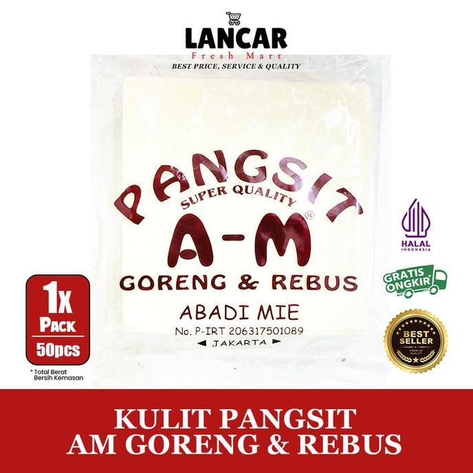 Pst - Kulit Pangsit Am Goreng & Rebus