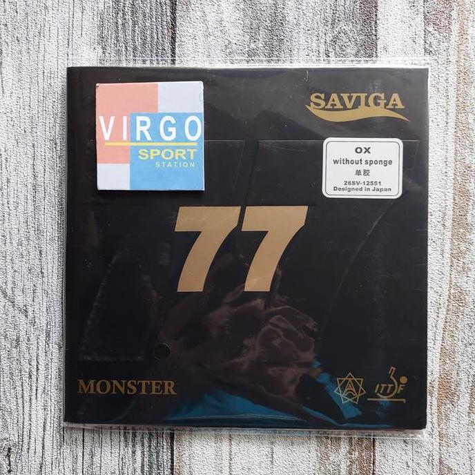 Saviga 77 Monster karet bintik bat bet pingpong long pimple