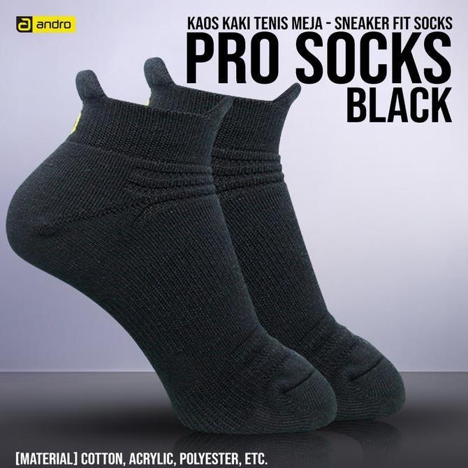 Kaos Kaki Tenis Meja Pingpong Andro Pro Socks