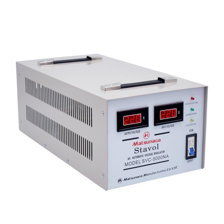 Stavolt SVC 5000W Matsunaga / Stabilizer SVC 5000VA MTS / 5000 Watt