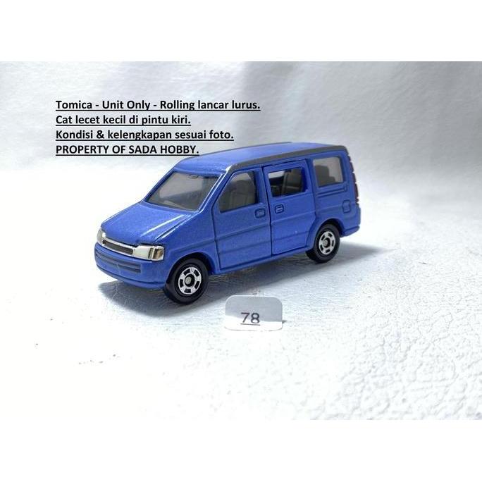 TOMICA 21 HONDA STEPWGN STEPWAGON BLUE UNIT ONLY SHOBBY