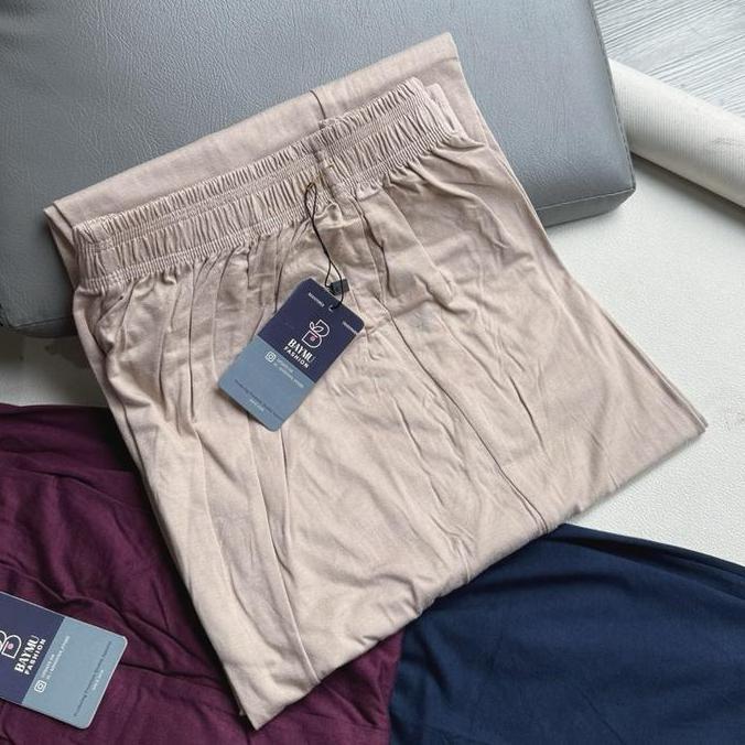 Pants- Celana Nita Harian Jumbo Ada Kantong Legging Lejing / Celamis Celana Dalaman Gamis Adem Lembu