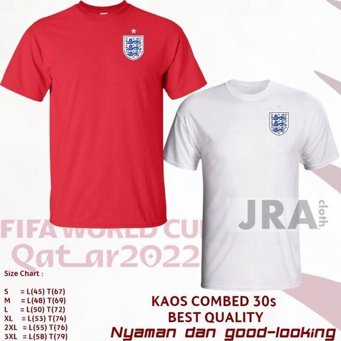 YUKAAME KAOS BAJU SHIRT TIMNAS INGGRIS HOME AWAY WORLD CUP 2026