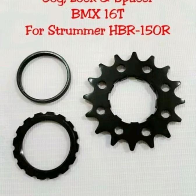 Cog Lock Spacer Bmx Strummer 16T For Freehub Strummer Hbr-150R