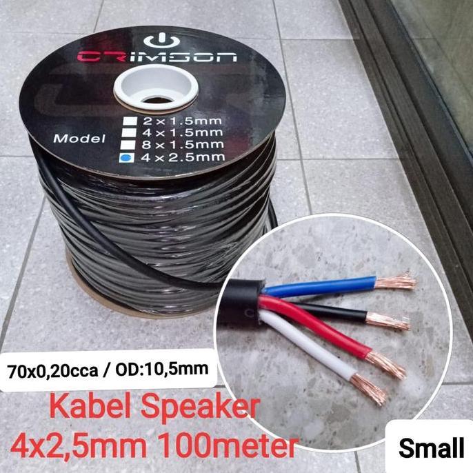 KABEL SPEAKER CRIMSON 4 X 2.5 MM  CRIMSON 4X2.5 MM