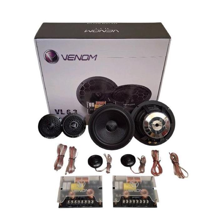 Promo Speaker split 3 way venom illuminator vl 6.3 speaker 3 way venom illuminator Diskon