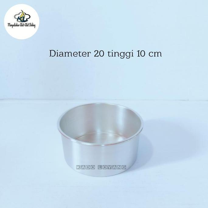 Ohnice- Loyang Bulat Press Tinggi 10 Cm Diameter 18 20 22 Cm Bahan 0,8 Mm